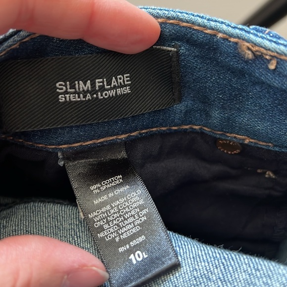 Express low rise slim flare jeans - Picture 3 of 3